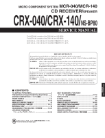 Yamaha MCR-040-Service-Manual